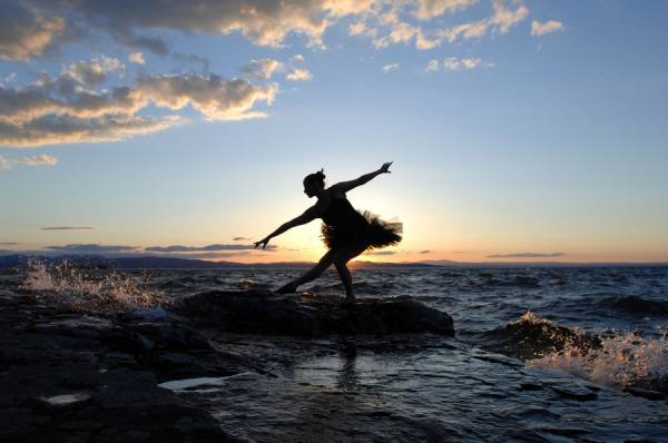 Photograph David Seaver Sunset Ballet on One Eyeland